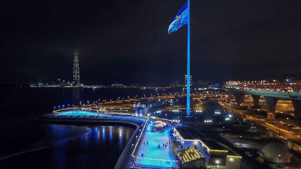 Каток =У Флагштока= (Санкт-Петербург, 29.01.2025г.)