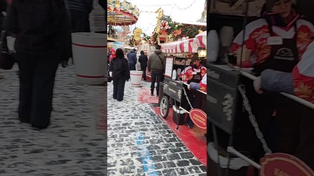 Новогодняя Красная площадь в Москве