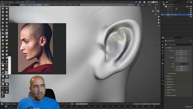 18. Feedback on female head 01