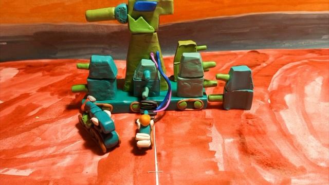 АНИМАЦИЯ ИЗ ПЛАСТИЛИНА ТАНКОВАЯ ВОЙНА:1-СЕЗОН #4 (НОВЫЙ СОВЕТСКИЙ МОНСТР)