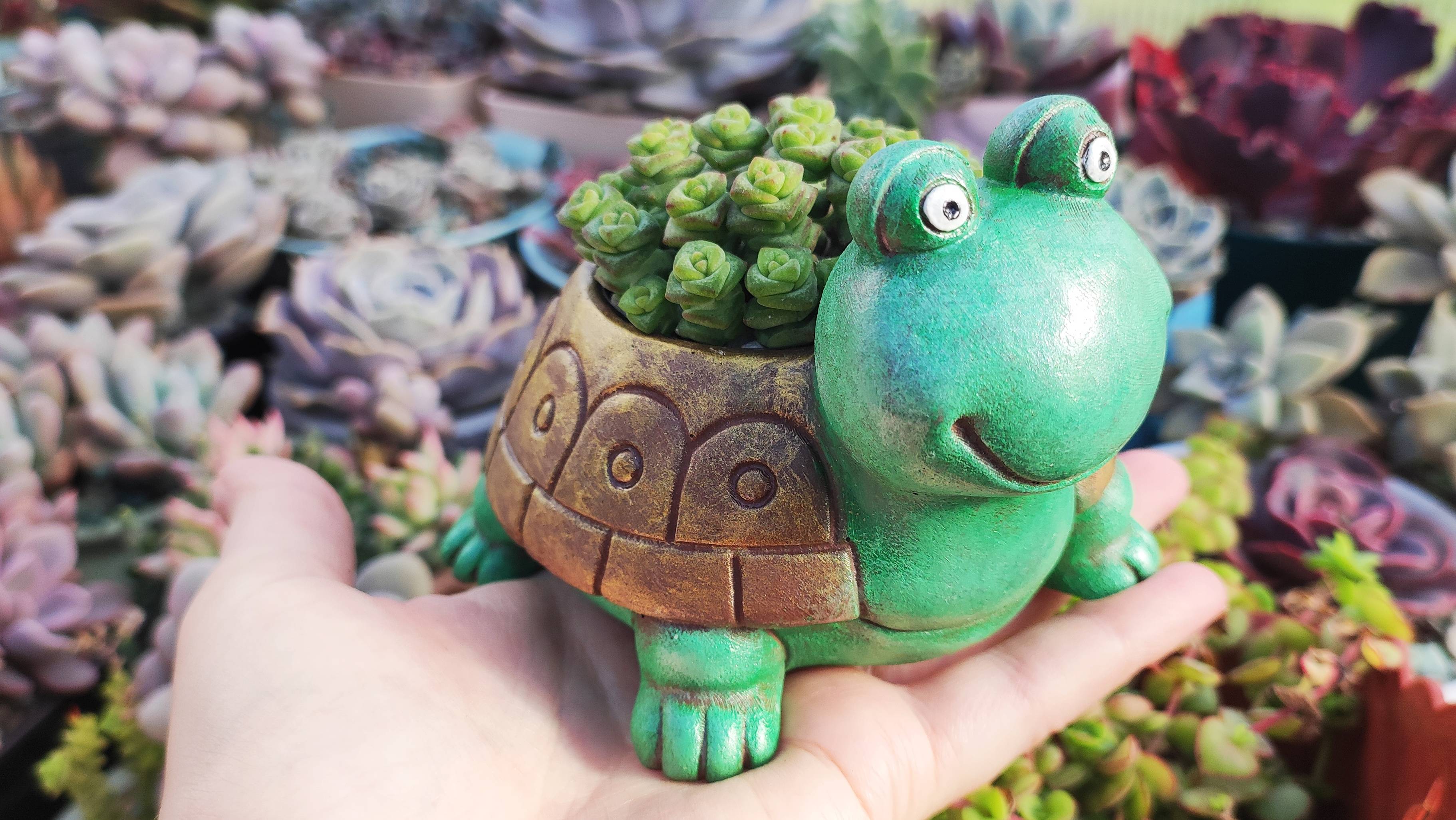 Кашпо из гипса своими руками пошаговое видео, забавные черепашки