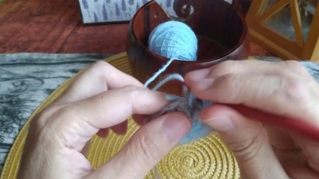 МК•МОТИВ•БАБУШКИН КВАДРАТ #учимсявязать #вяжем