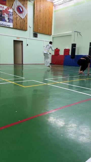 Инклюзивная тренировка по тхэквондо, под руководством Лазарева ДА