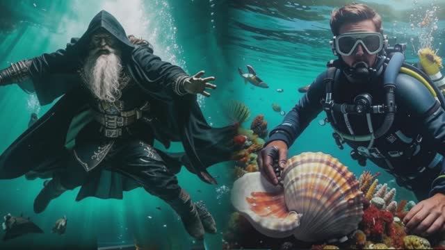 Русалка и рыбак. Сказка о любви