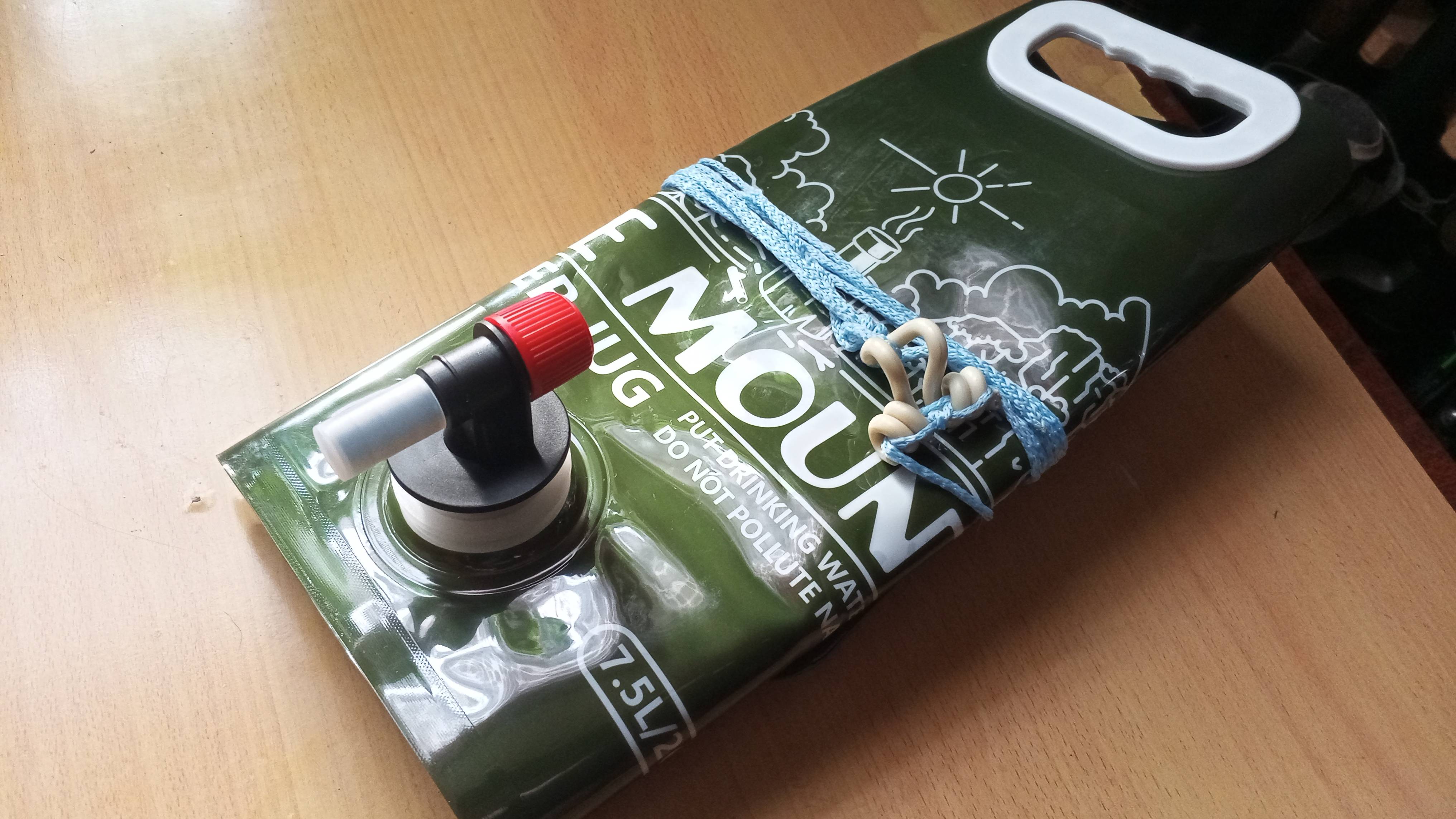 Доработка походного умывальника.