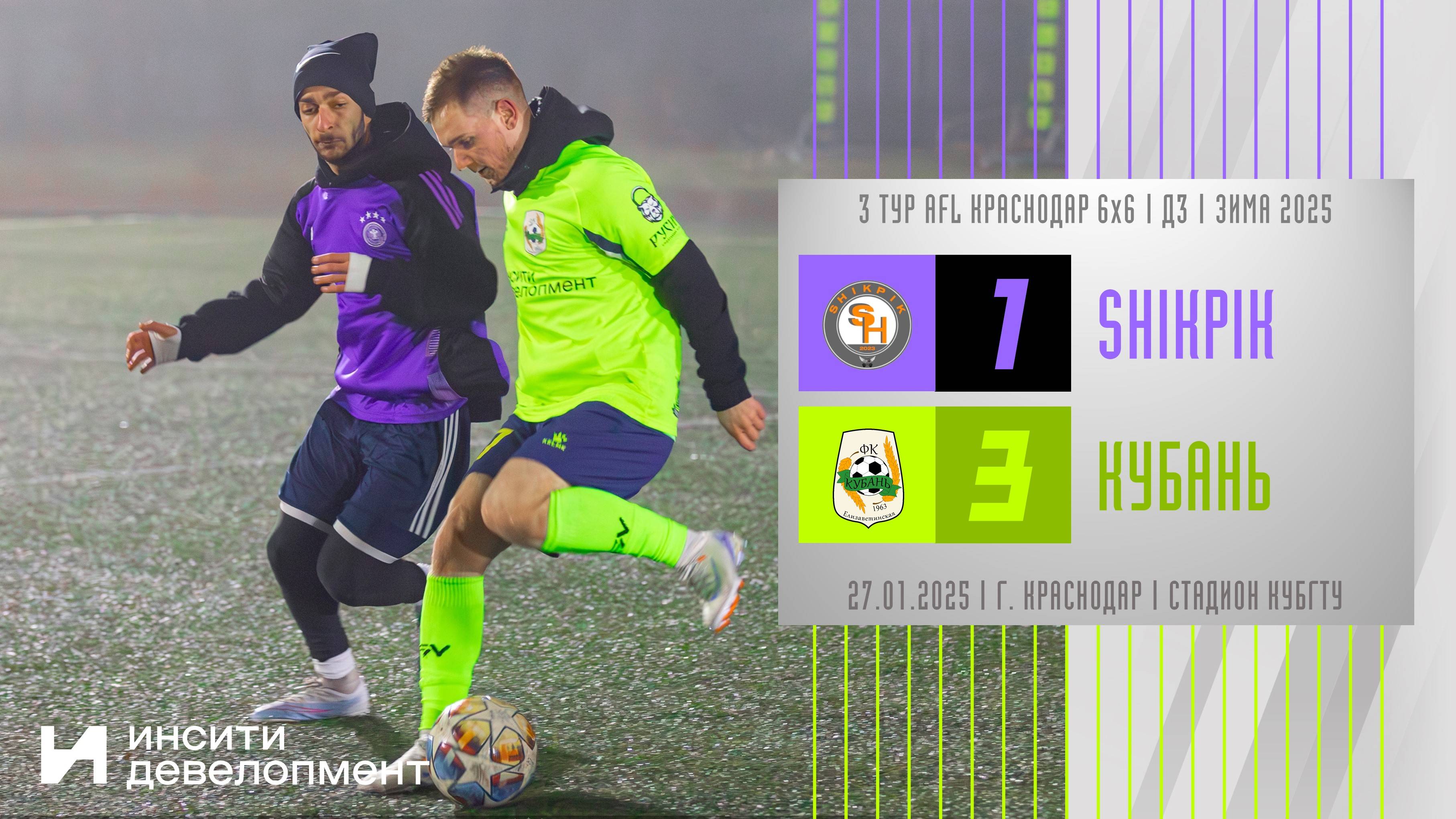 Shikpik - Кубань | 27.01.2025