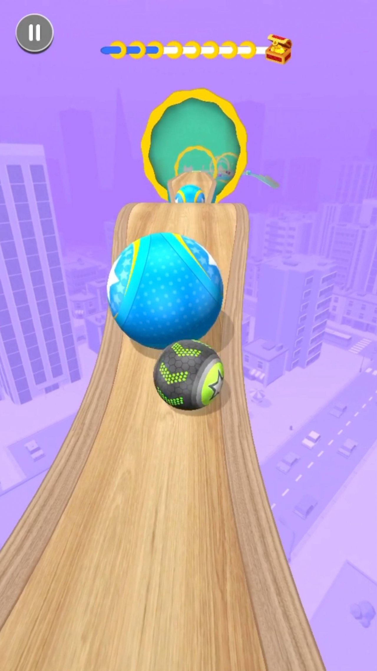 Going balls All Levels Gameplay IOS, Android | Going Balls Level 84 Portal Run