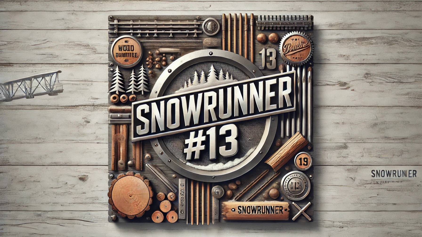 SNOWRUNNER #13. Twin Steer. Мосты. Восстановление лесопилки. Первая Вебка