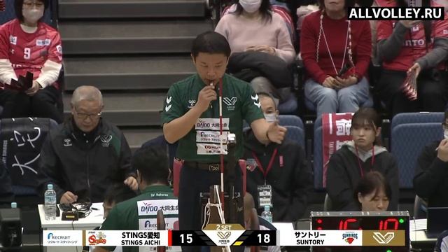 Сантори Санбердз — ДжейТЕКТ Стингс. Волейбол