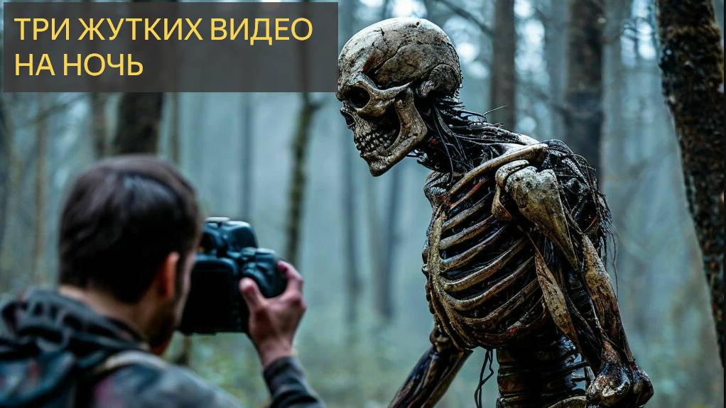 ТРИ ЖУТКИХ ВИДЕО НА НОЧЬ