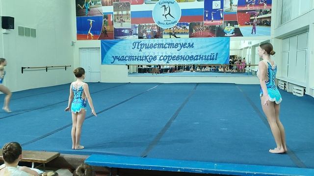 ТР 1сп. р-д, Романовская Арина - Иванова Марина - Чабан Арина, КСШОР, Темповое упражнение