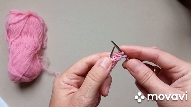 Красивый  ажурный узор для начинающих спицами. 🧶