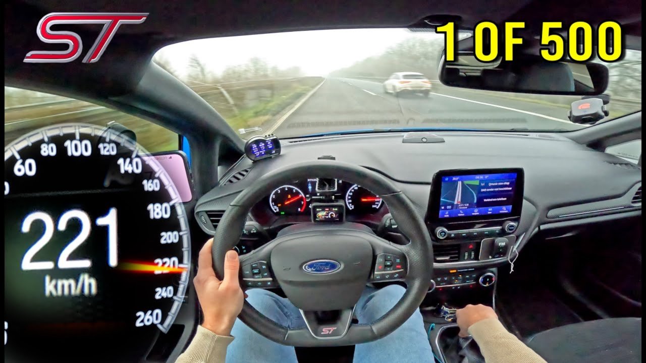 FORD FIESTA ST ЛИМИТИРОВАННАЯ ВЕРСИЯ 1 из 500 | 100-200КМ/Ч и МАКСИМАЛЬНАЯ СКОРОСТЬ AutoTopNL