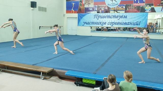 ТР 14+, Божок Алина - Лукиянчук Надежда- Атаманова Александра, СШ1, Комбинированное упражнение