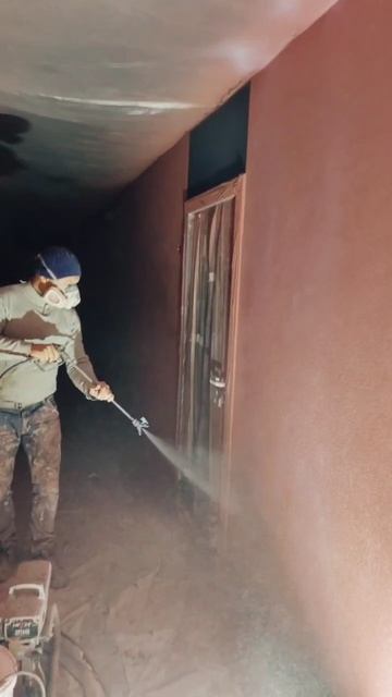 Нанесение лака на декоративную штукатурку карта мира механизация Уфа