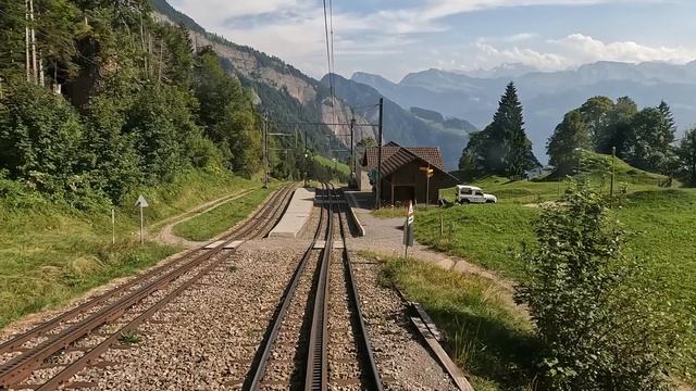 Ультра Вайд ( #UltraWide ), 21:9,  Вицнау–Риги (спуск) ! Швейцарские Альпы ! 4k 3840х1630 50fps