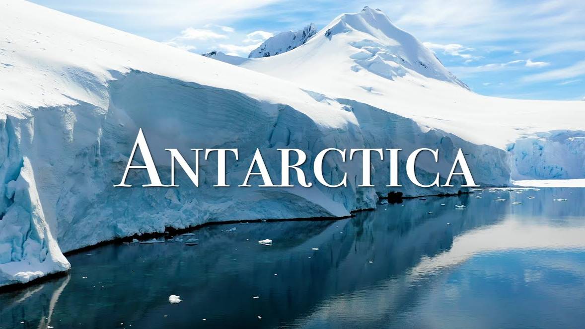 Антарктида. Красивая природа с успокаивающей, спокойной музыкой для отдыха, медитации и сна