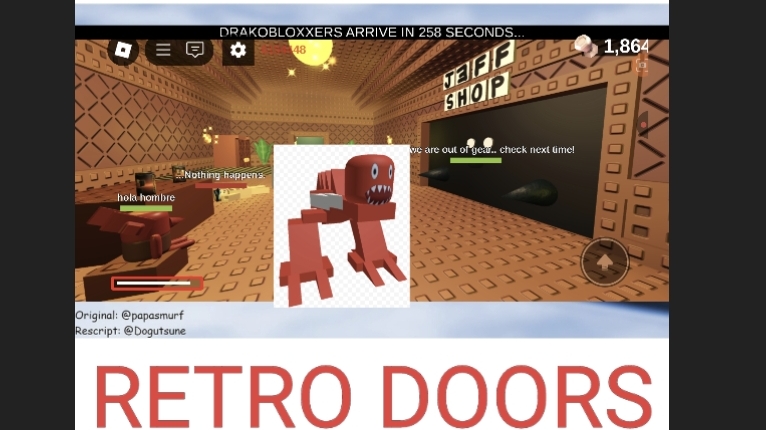 RETRO DOORS | Полное прохождение шутки на 1 апреля 2024