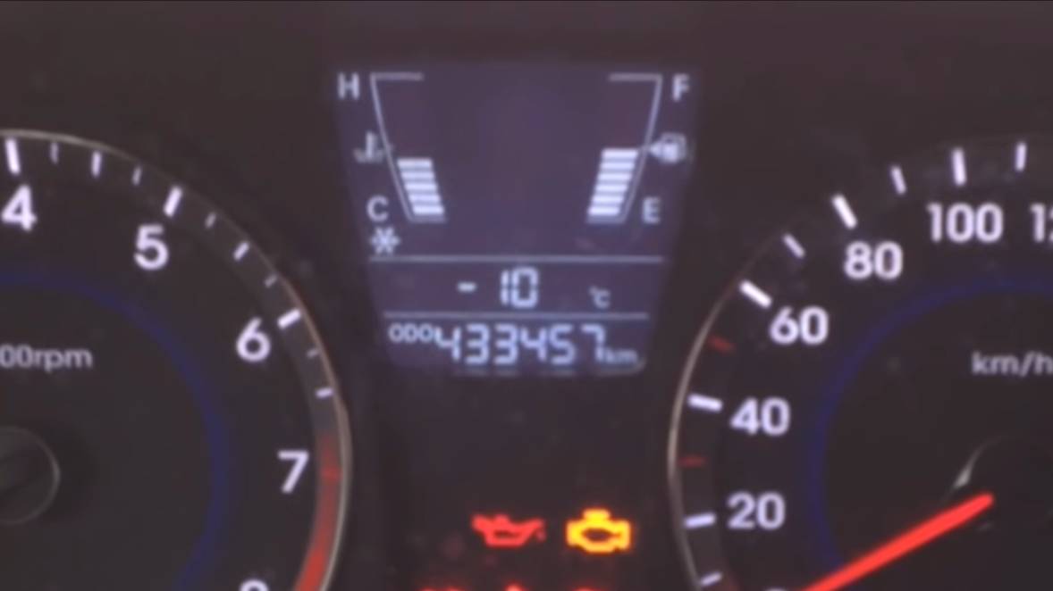 Hyundai Solaris с пробегом больше 430 тыс км.