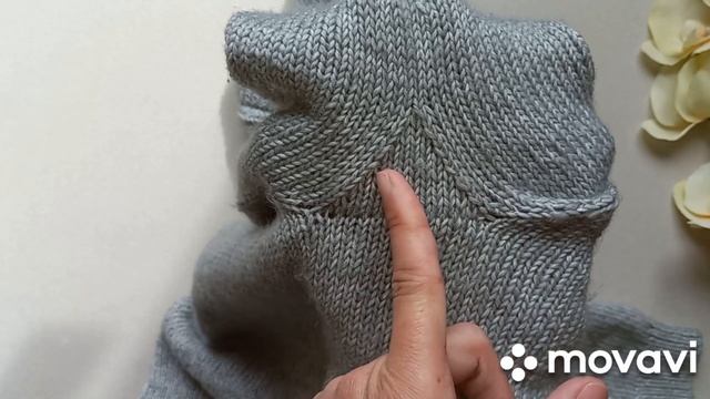 Простая и базовая модель джемпера спицами 👌 2 часть