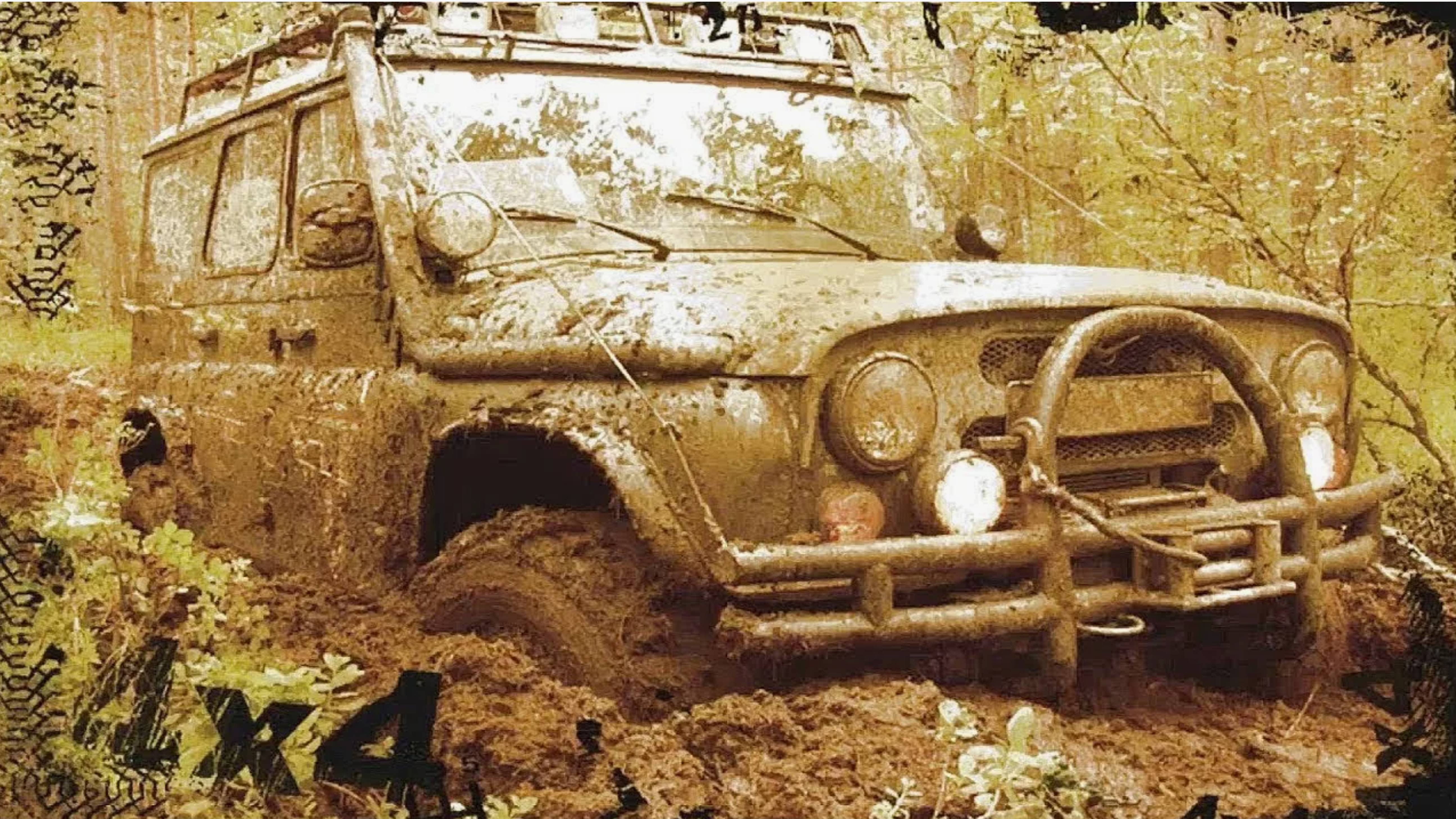 ЛОМО_КАЛЕНДАРИ_OST УАЗ 4X4 ПОЛНЫЙ ПРИВОД