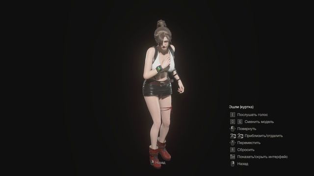 Resident Evil 4 Remake Мод Сияющие Волосы Эшли