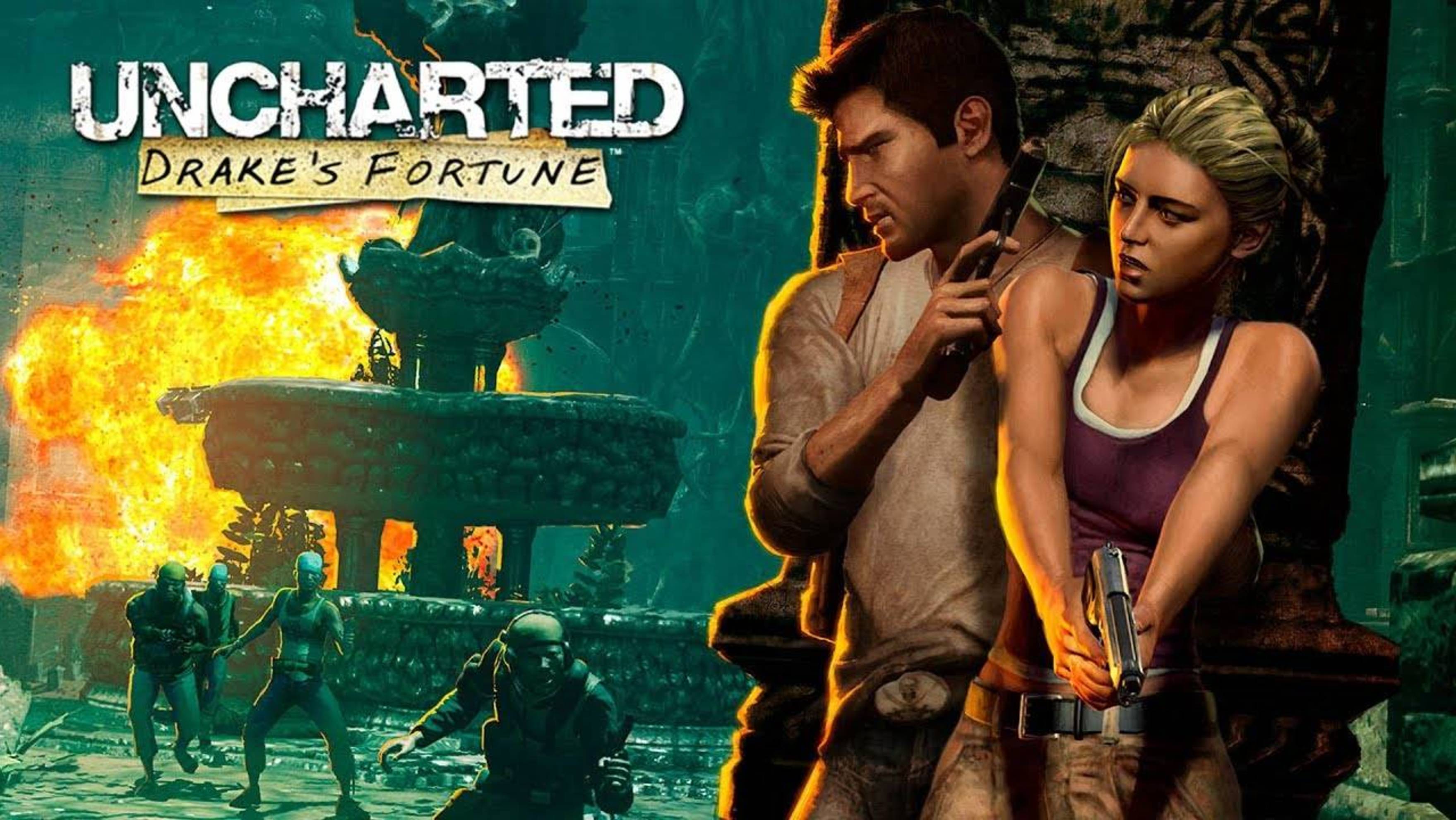 Uncharted Drake’s Fortune. Прохождение игры. ч. 2