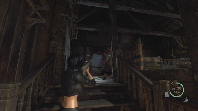 Resident Evil 4 Remake Приключение Ада Вонг и Серый Выживаем в Доме #9