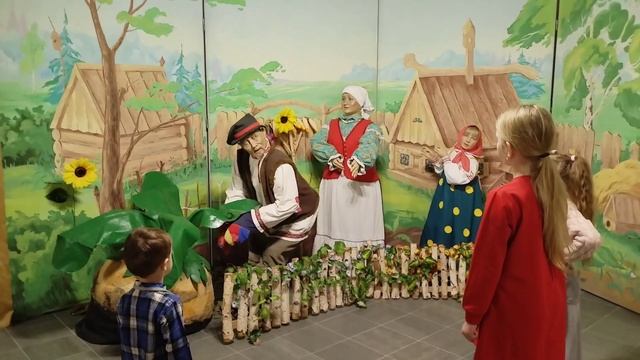 Интерактивная выставка "Ожившие сказки". Репка