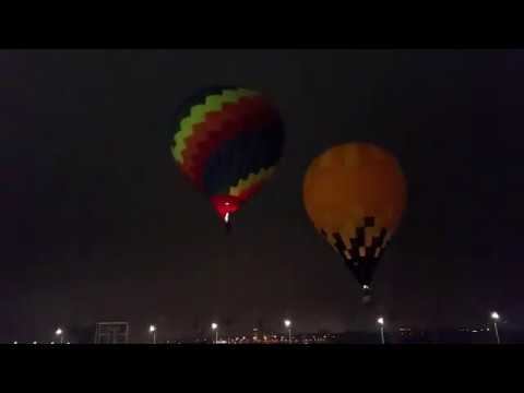 Шары над ярмаркой. Проводы старого нового года 2019-20.