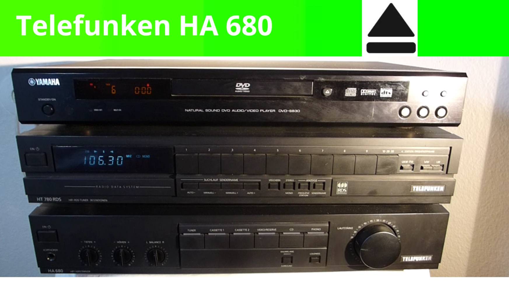 Telefunken HA 680 Усилитель