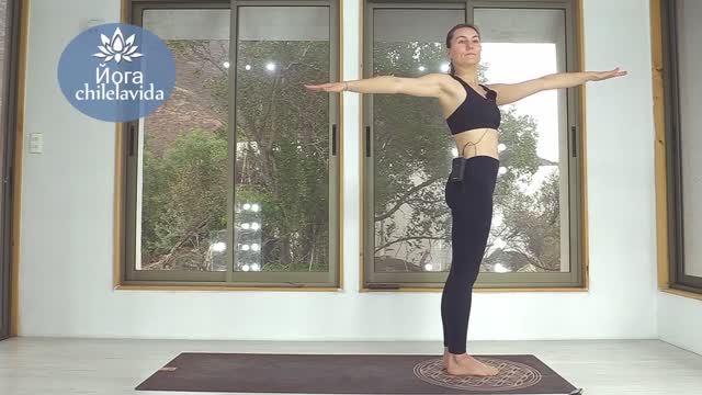 Йога. Утренняя йога для всех. Йога стоя. Yoga