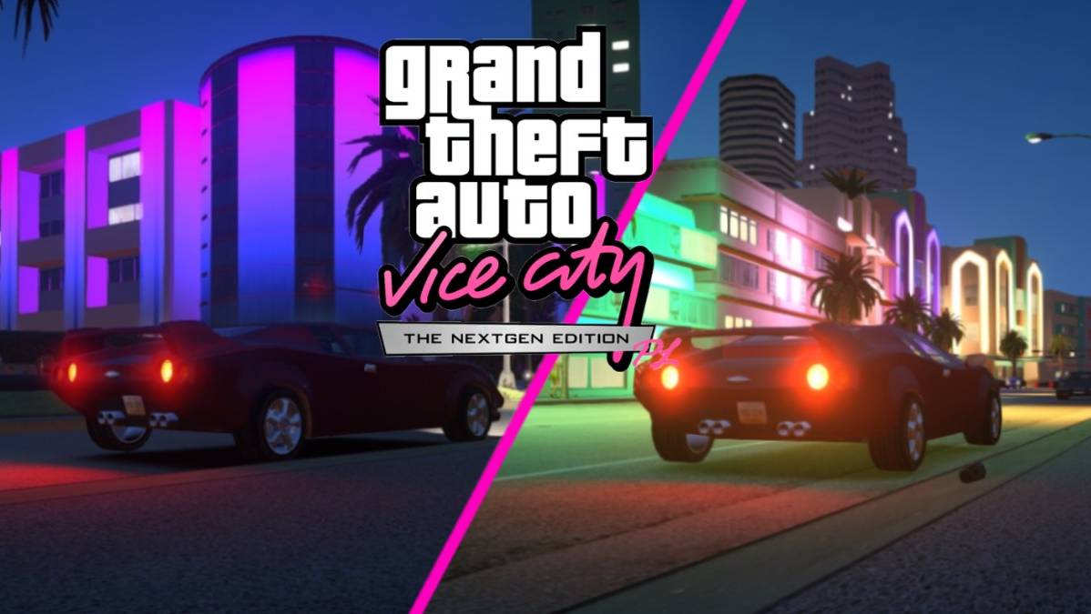 ПРОБУЮ GTA VICE CITY NEXTGEN EDITION НА ДВИЖКЕ GTA 4