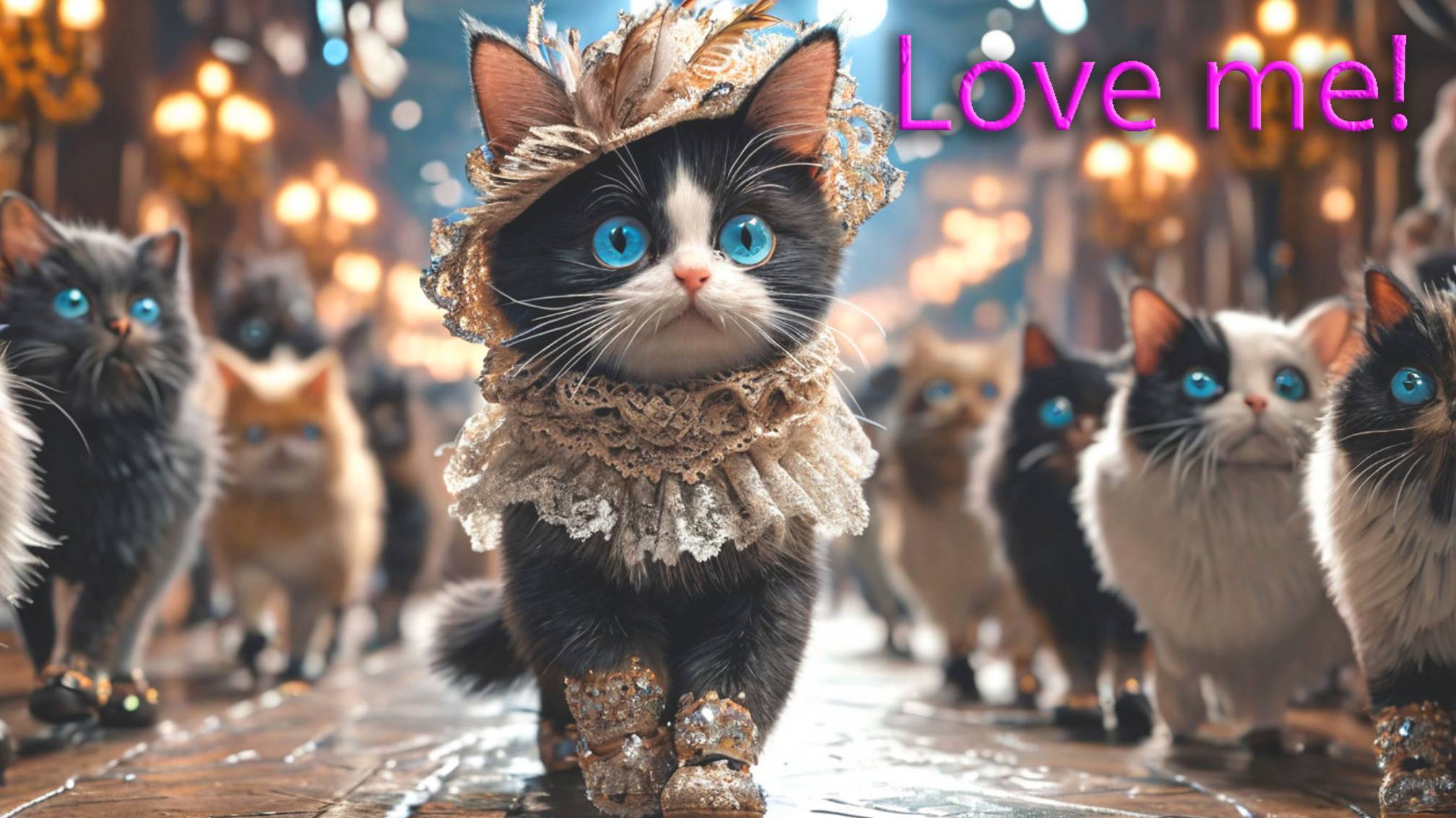 А я иду такая вся в Дольче Габбана!..