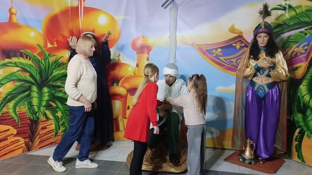 Интерактивная выставка "Ожившие сказки". Волшебная лампа Алладина