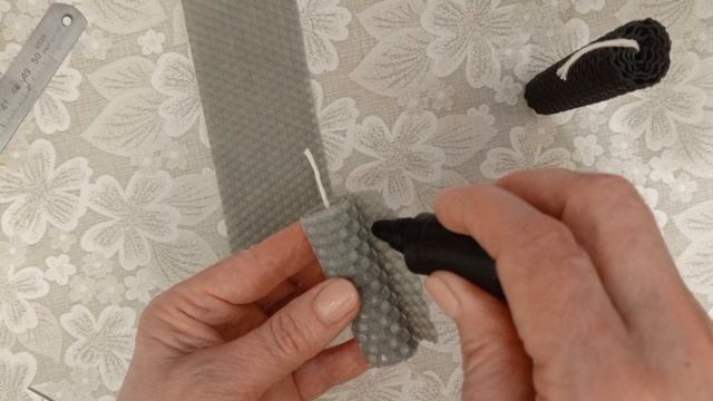 Мастер класс. свечи из вощины