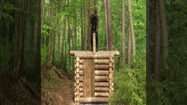 как скрафтить домик для выживания