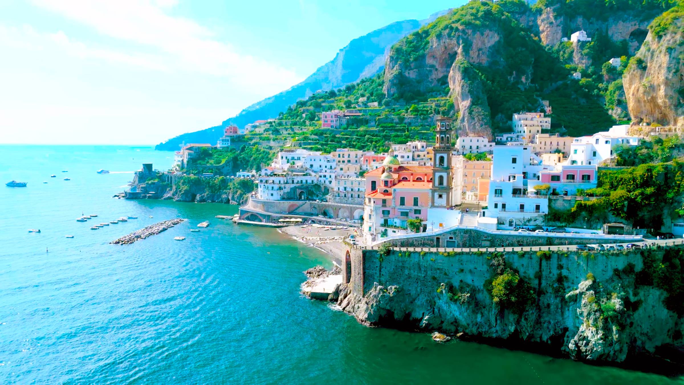 Нереальные места, красивые виды с воздуха - 4K HDR 60 fps Dolby Vision | #шариклайф