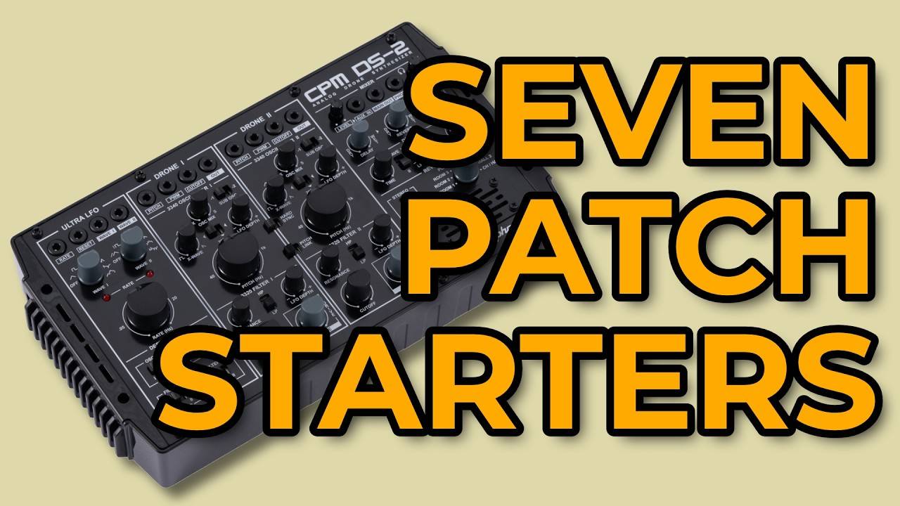 Stylophone CPM DS-2: Seven Fun Patch Ideas to Spark Your Dronespiration!