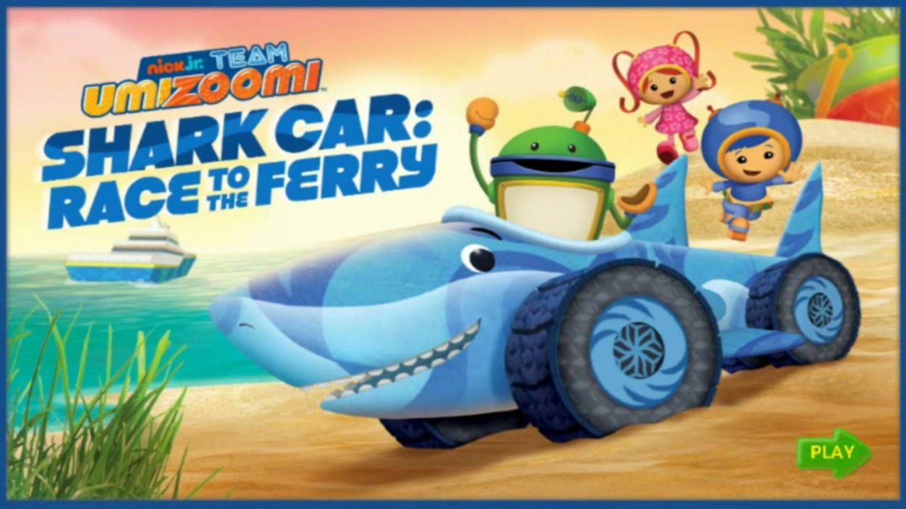 Умизуми: Автомобильная гонка на акуле к парому