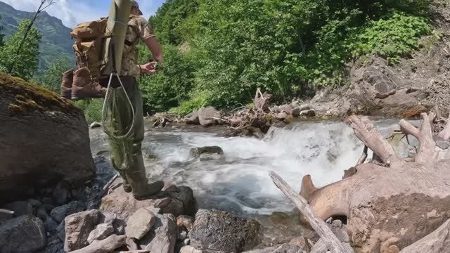 ANTONIO РЫБАЛК  wild Mountain TROUT