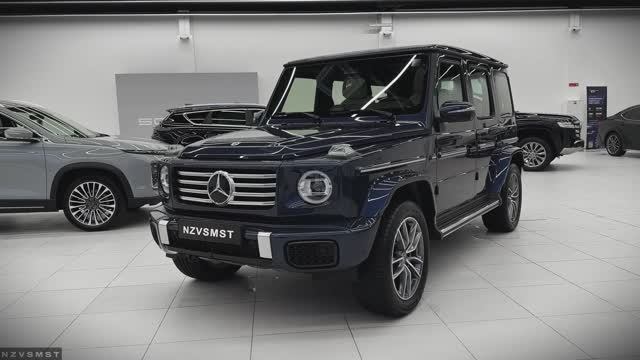 Mercedes-Benz G-Класс 450 D 3.0 9G-TRONIC 4Matic (367 л.с.) Синий
