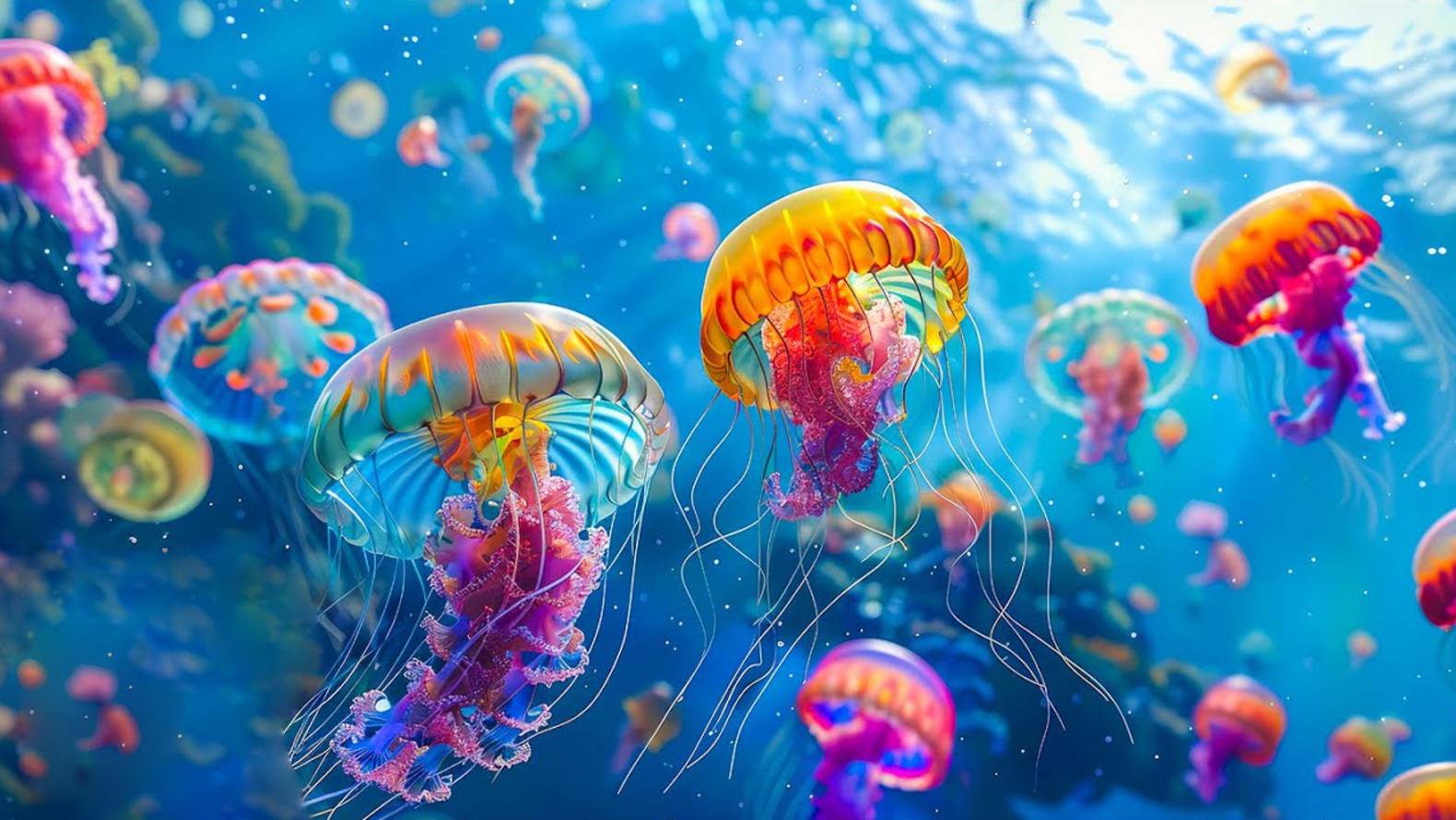 Релаксация с яркой морской жизнью, самое красивое видео 4K HDR 60FPS ULTRA HD | #шариклайф