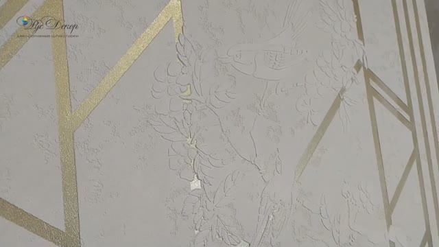 МАСТЕР-КЛАСС. КАРТА МИРА с РАСШИВКОЙ и ТРАФАРЕТОМ. Декоративная штукатурка МИЛАН. РусДекор.