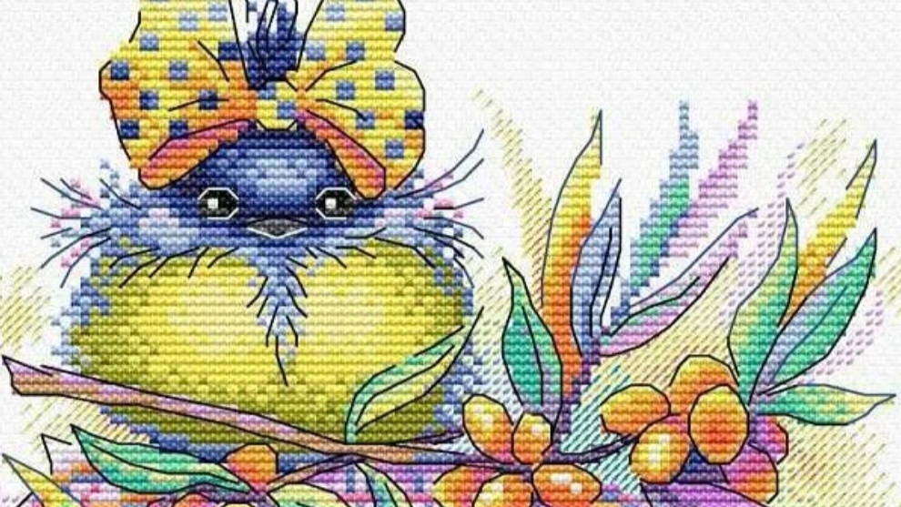 Готовая работа "Солнечная облепиха".