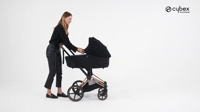 Как прикрепить сетку от насекомых к люльке (спальному блоку) PRIAM CYBEX