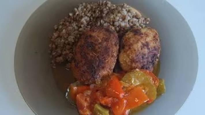 Рыбные котлеты с гречкой. Маринкины творинки. Всем МИРА и Добра!