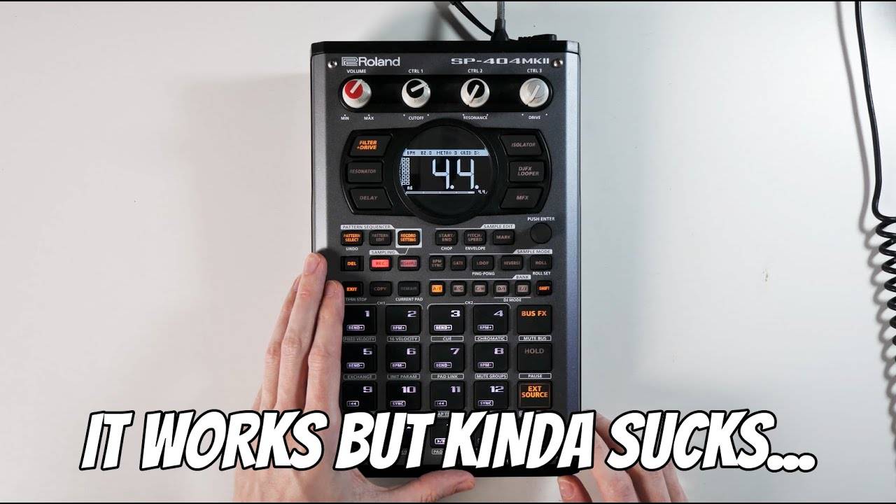 Roland SP-404 MK II: Recording Mutes in Pattern Mode