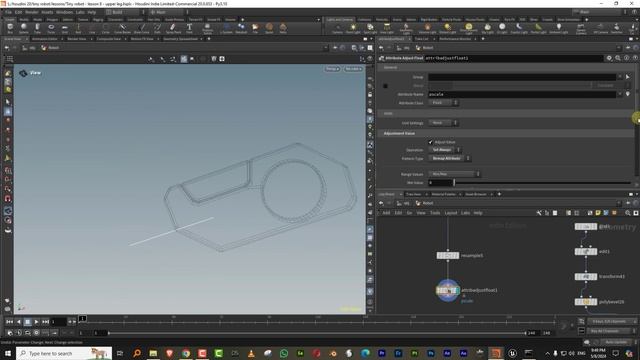 tiny robot  - lesson 8 - Upper legs