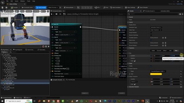 tiny robot - lesson 17 - Unreal eye setup